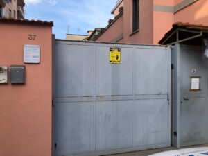 automazione cancello scorrevole in ferro zincato CAME Torre del Greco